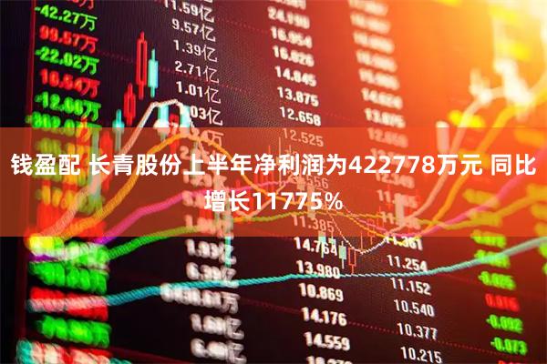 钱盈配 长青股份上半年净利润为422778万元 同比增长11775%